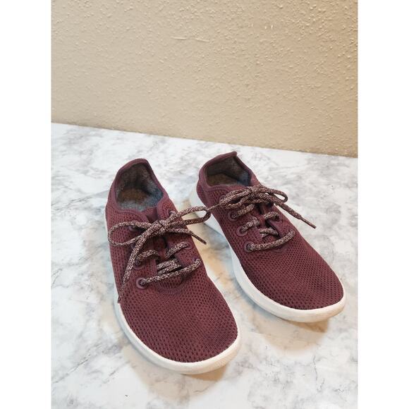 Allbirds Women's Tree Runner Red Comfort Sneaker Shoes Size‎ W8 - Picture 1 of 7